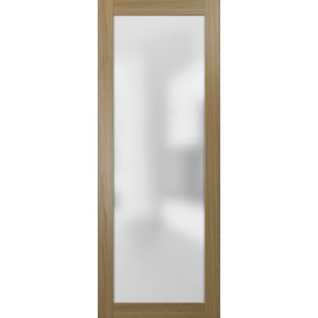 Sartodoors Slab Interior Door, 30" x 84", Light Brown PLANUM2102S-MEYA-3084